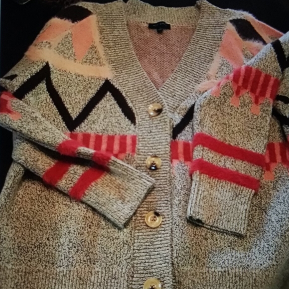 New! Boho cardi aztec - Picture 4 of 6